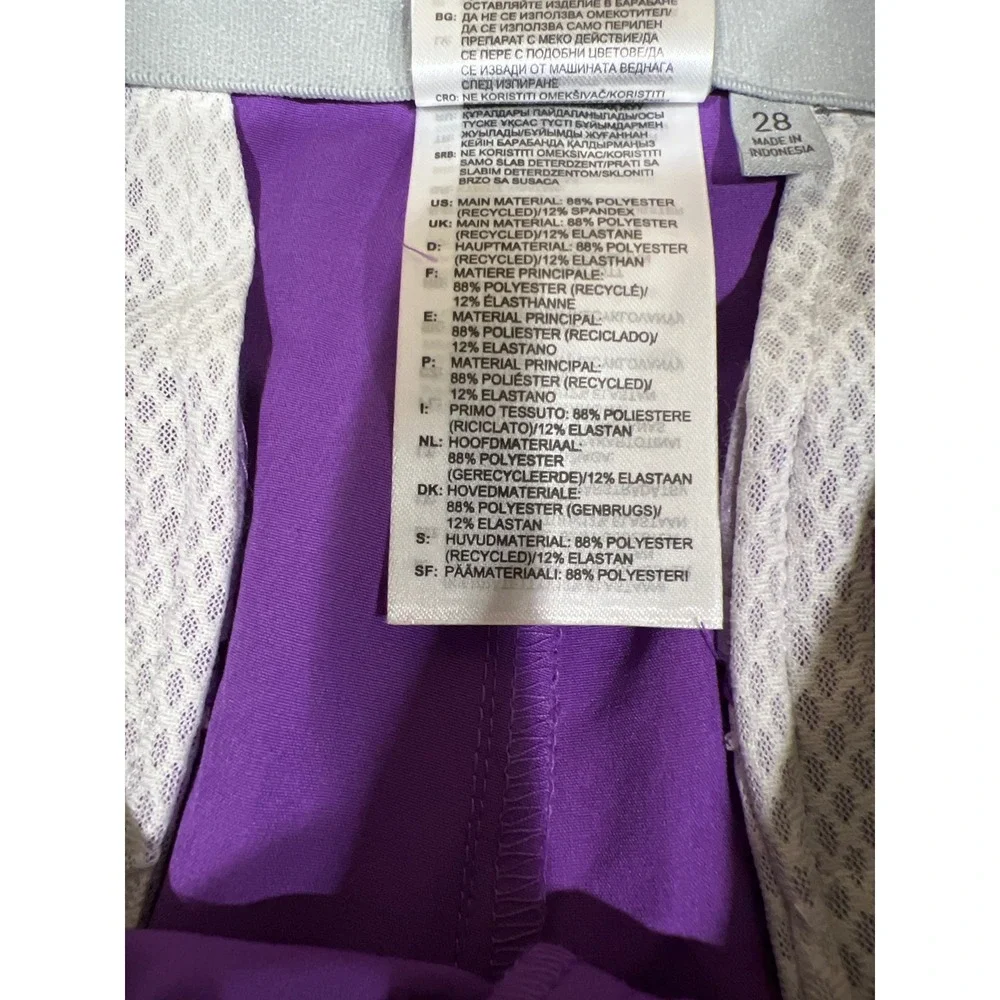 Adidas Golf Ultimate365 Shorts Mens 28 Purple DT6677 Performance Stretch